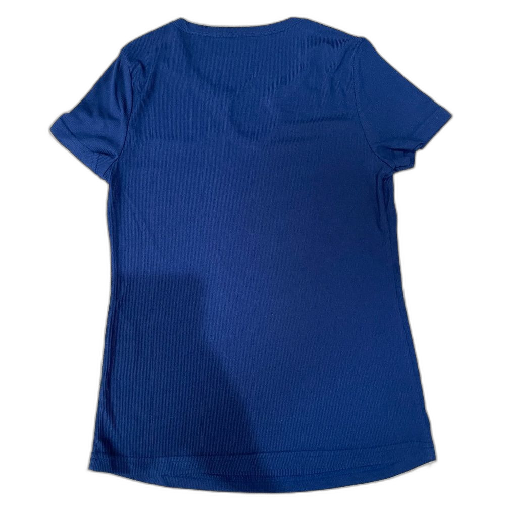NWT women’s stretchy blue shirt, size M